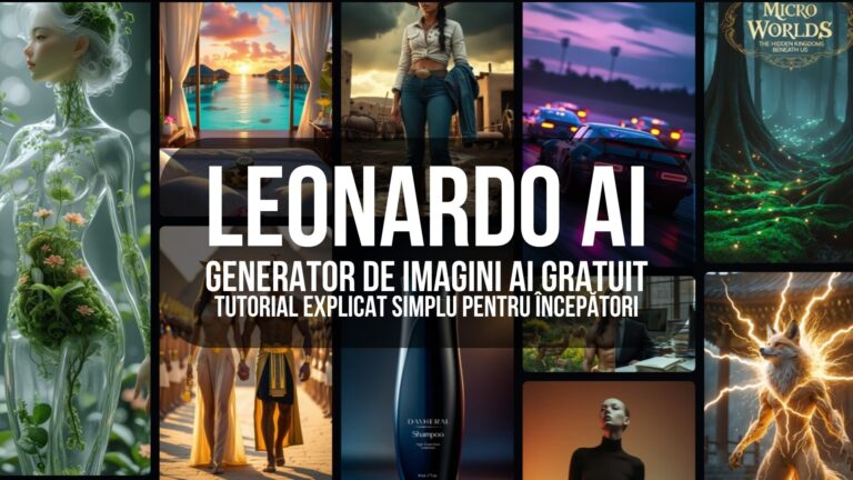 Leonardo AI Română - Generator de imagini cu inteligență artificială gratuit