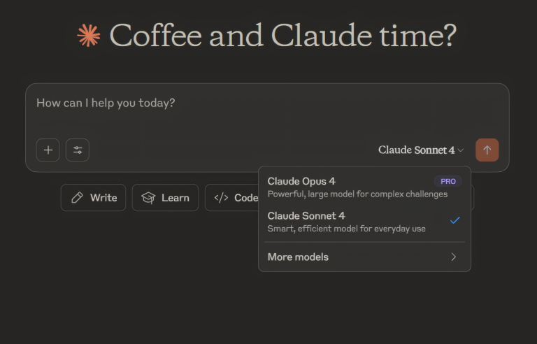 Claude AI 4 disponibil gratis în România